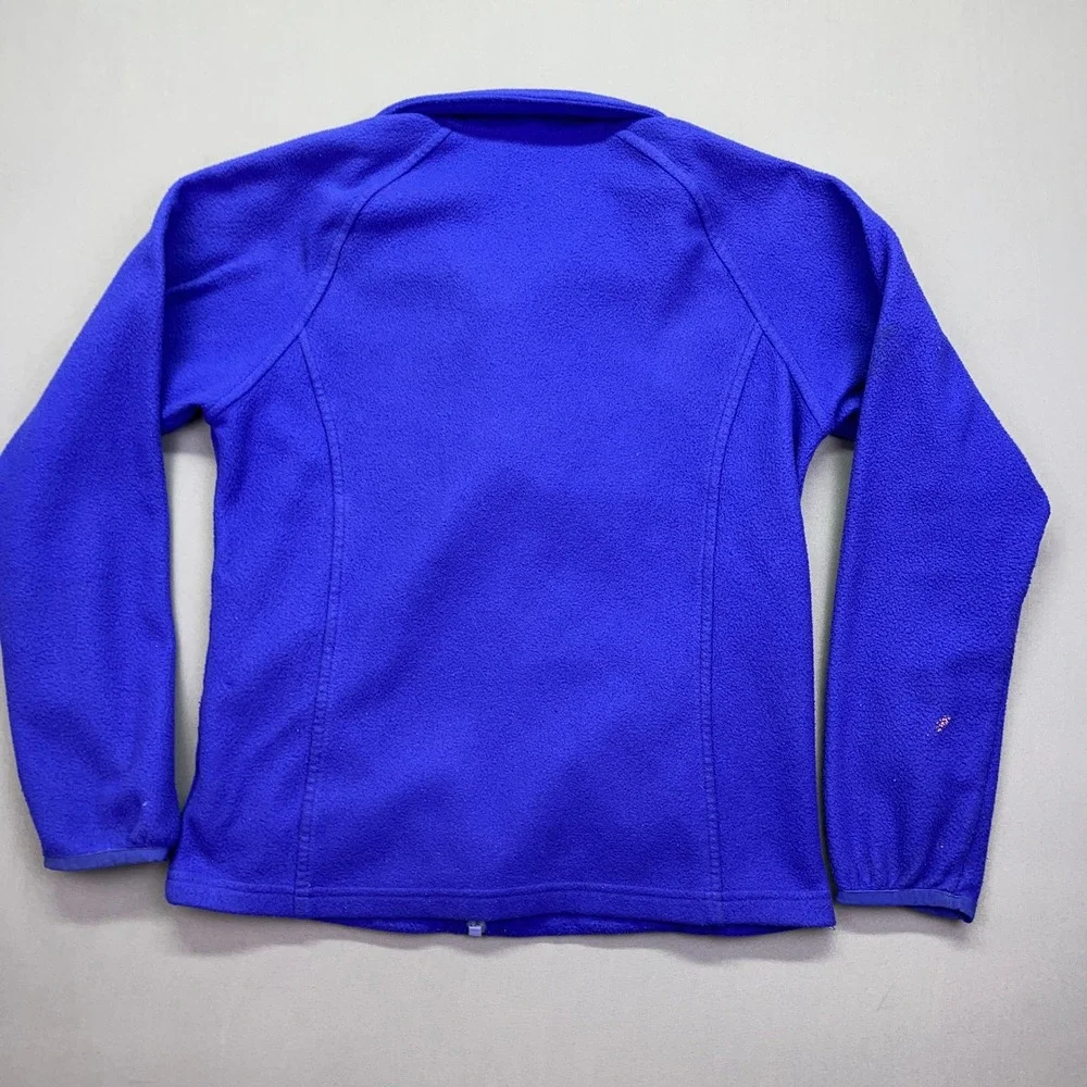 The North‎ Face Fleece Jacket Full Zip Blue Girls Size M (10-12) Gorpcore Grunge